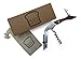 Professional Waiter Corkscrew - Premium All-in-one Wine and Beer Opener with Foil cutter, made of Natural Rosewood and Solid Stainless Steel with protective fabric bag and recycled paper gift box