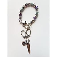 Scissors Purse Charm, Charm for your purse, shoulder bag charm, backpack charm, ornament