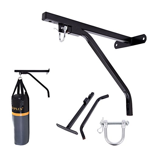 Iglobalbuy Professional Boxing Punch Bag Heavy Bag Standard Steel Wall Bracket Mount Hanger - Thumbnail 2