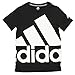 Adidas Big Boys Youth Oversize Graphics Short Sleeve Tee, Color Variation