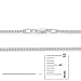1.6mm .925 Sterling Silver Nickel-Free Venetian Square Box Link Chain Necklace, 18