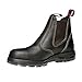 RedbacK Men's Bobcat UBOK Elastic Sided Soft Toe Leather Work Boot (9.5 AU 3E (10.5 M US Men)) Dark Brown
