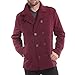Alpine Swiss Jake Mens Wool Pea Coat Double Breasted Jacket