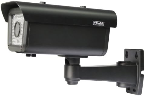 COP Security CIR-UW34WP Outdoor Automatic Number Plate Recognition IR Standard Surveillance Camera, 650TVL Resolution, 9-22mm Varifocal Auto Iris IR Lens, 2~15m IR Effect Distance
