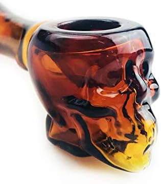 Morgan Som New Glass Skull Brown Cool Art Glass Collection for Cool Man