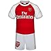 Arsenal Football Club Official Soccer Gift Boys Kids Kit Pajamas Red White