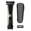 Philips Norelco Bodygroom Series 7000 Showerproof Body Trimmer & Shaver with Case and Replacement Head, BG7040/42