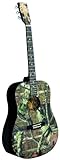 INDIANA Graphic Top MO-1 Acoustic Guitar - Mossy Oak Infinity Camouflage