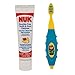 NUK Grins & Giggles Toddler Toothbrush & Cleanser Set, Boy
