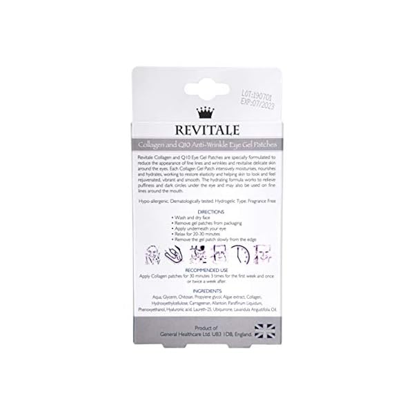 Revitale Anti-Wrinkle Eye Gel Patches (5 Treatments)