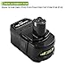 OHYES BAT Replacement for Ryobi 18V Battery Lithium for P102 P103