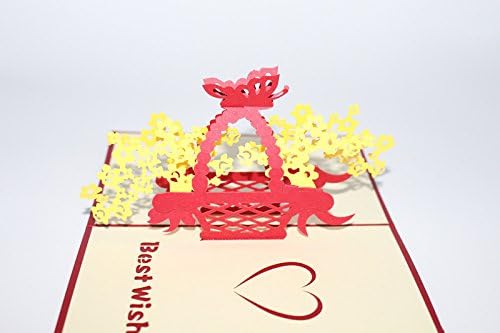 MITOY Birthday Gifts Card Graduation Cards 3D Greeting Cards Pairs Butterflies Pop Up Card, School Graduation Card, Teacher Thank You Card, Handmade Greeting Cards with Prime Envelope (A5)