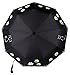 Premium Color Changing Umbrella with Reflective Safety Strips, Auto Open/Close and Windproof Design