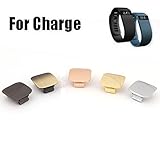 Fitbit Charge Clasps / Fastener Ring By Allrun, Newest Colorful Metal Clasps / Silicon Fastener Ring for Fitbit Charge Band Wireless Activity Bracelet Sport Wristband (Pack of 6)