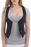 Ragstock Women's Button Up Vest