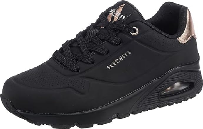 Uno Golden Air Scarpe da Ginnastica da Donna, Taupe Durabuck/Silver Trim, 39 EU — foto 5 di 6