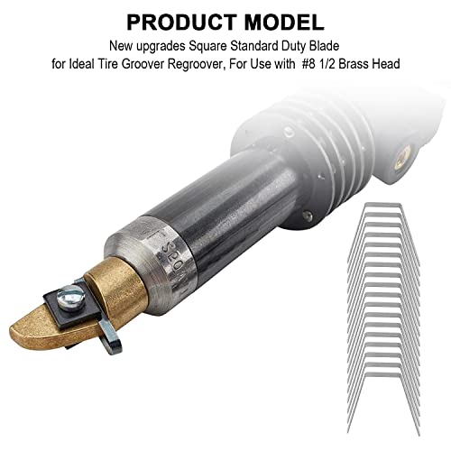 Aulpq Tire Groover Blade For Ideal Tire Groover Regroover 8 1/2" （18