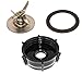 Blendin Replacement Ice Crusher Blade with Jar Base Cap, Rubber O Ring Sealing Ring Gasket Combo Accessory - Compatible with Oster and Osterizer Blenders - Blender Replacement Parts & Accessories