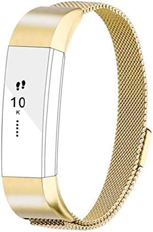 nieliangw0q Watch strap，strap for fitbit versa-Milanese Metal Replacement Wrist Band Magnet Lock Bracelet for Fitbit Alta/Alta HR
