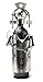 Bellaa 20836 Metal Wine Bottle Holder, Nurse Gifts, On Duty Doctor Surgeons Medical Physicians Medics Caregivers Figurine Statues American Heroes Gift 13 Inch