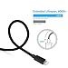 iPhone Charger Cable (6ft) Apple Certified Lightning Cable for iPhone X / 8 / 7 / 7 Plus / 6 / 6 Plus / 5S (Black) by PowerUp