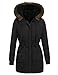 Beyove Women's Winter Faux Fur Lined Parkas Hooded Quilted Anoraks Jackets Long Coats
