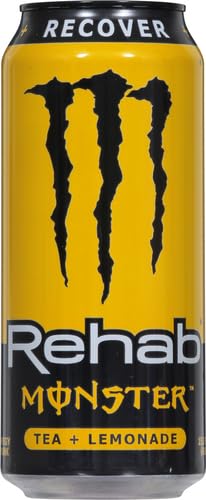 – MONSTER REHAB – TEA + LEMONADE + ENERGY – 15.5OZ.