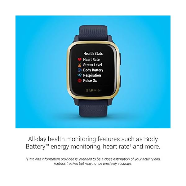 Garmin-Venu-Sq-Music-Edition-GPS-Smartwatch-with-All-day-Health-Monitoring-and-Fitness-Features-Built-in-Sports-Apps-and-More-Navy-with-Light-Gold-Bezel Garmin Venu Sq Music Edition GPS Smartwatch with All-day Health Monitoring and Fitness Features, Built-in Sports Apps…
