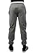 NBA Ultra Game Men's Marl Fleece Poly Varsity Stripe Rib Jogger Pants, ,