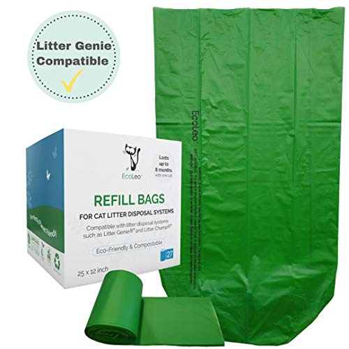 EcoLeo Bag Refills_ Litter Genie and Litter Locker Compatible Eco