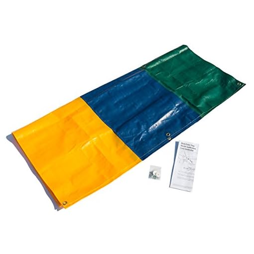 Swing-N-Slide WS 4403 52" x 90" Swing Set Replacement Tarp, Multicolor - Image 5
