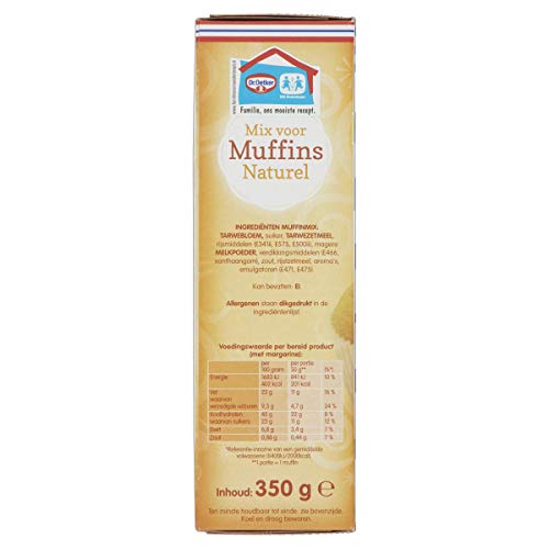 Dr.Oetker Muffins naturel met vormpjes - bakmix voor 12 muffins (350 g) - Afbeelding 4