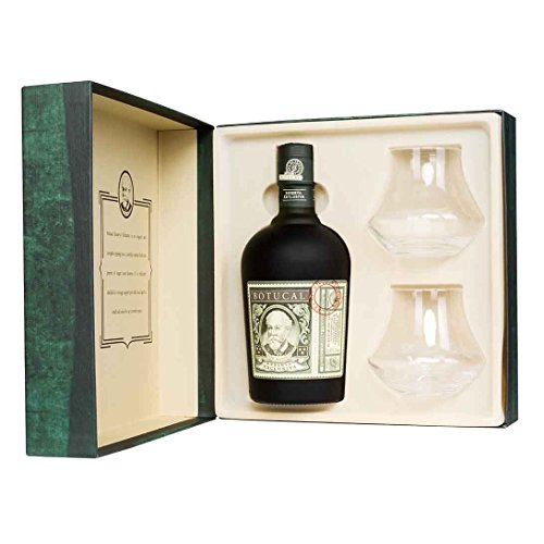 Botucal | Premium Rum Geschenk Box | Rum Reserva Exklsuiva + 2 Gläser gratis| 700ml | 40% vol. | 12 Jahre gereift in Pot… – Bild 3