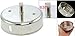 uxcell 100mm Diamond Tipped Metal Drill Bit Hole Saw Silver Tone for Glass