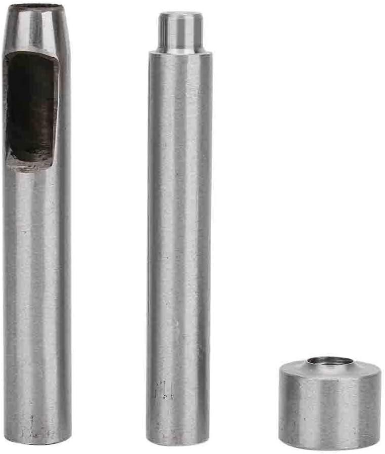 3Pcs Eyelet Hole Punch Die Set, Stainless Steel Round Hole