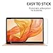 [2-Pack] PULEN Screen Protector Tempered Glass 9H Hardness HD Bubble Free for Apple MacBook Air 13.3-Inch Retina Display 2018 (A1932 Model)