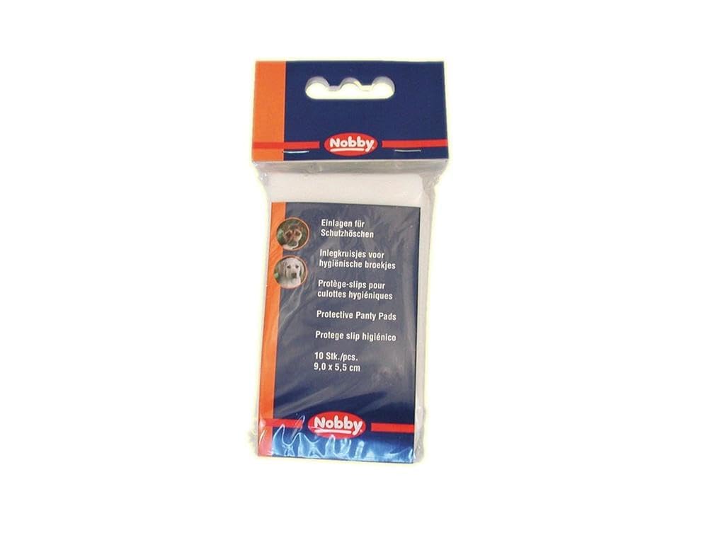 Nobby Pads for Dog Pants, 9 cm, Pack of 10