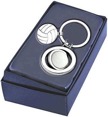 Ten KEY CHAIN VOLLEY BALL WITH TOKEN cod.EL7837 cm 7,6x3,5x1,8h by Varotto & Co, Steel, S - Image 3
