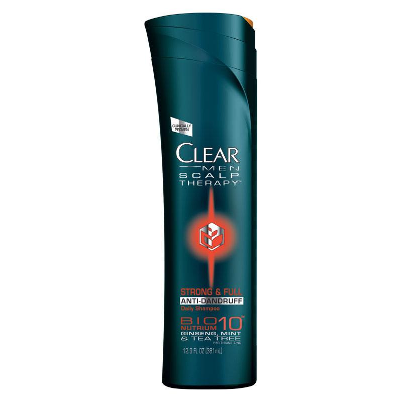 CLEAR MEN SCALP THERAPY AntiDandruff Shampoo, Strong