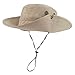 LETHMIK Outdoor Waterproof Boonie Hat Wide Brim Breathable Hunting Fishing Safari Sun Hat
