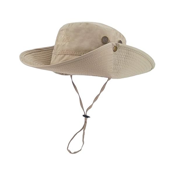LETHMIK-Outdoor-Waterproof-Boonie-Hat-Wide-Brim-Breathable-Hunting-Fishing-Safari-Sun-Hat
