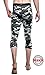 DRSKIN Men’s 3/4 Compression Pants Tights Leggings Shorts Sports Baselayer Running Workout Active (Packs of 1, 2, or 3 Deals) (MG809, M)
