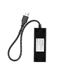 TOOGOO (R) USB 3.0 de alta velocidad Hub 4 port Splitter Adaptador 5 Gbps portátil para PC portátil Ultrabook portátil MacBook Air Tablet Computer Peripherals Negro