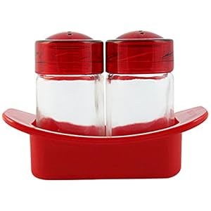 Herevin Venezia Salt Shaker, Set of 2, Red