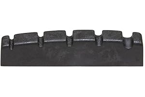 GRAPH TECH GUITAR LABS Model 1412-00 Nut Slotted L46.30mm - Black TUSQ XL