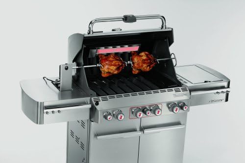 review Weber 7270001 Summit S-470 4-Burner Natural Gas Grill, Stainless Steel