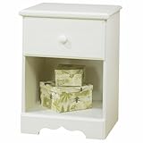 Summer Breeze Collection Nightstand - Vanilla Cream by South Shore