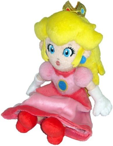 AutoKing® Super Mario Brothers Mario Party 8" Princess Soft Stuffed Plush Doll Toys Peach