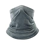 BINMEFVN Polar Fleece Neck Warmer - Windproof Winter Neck Gaiter Cold Weather Face Mask for Men Women - 1 or 2 Pack BINMEFVN Polar Fleece Neck Warmer - Windproof Winter Neck Gaiter Cold Weather Face Mask for Men Women - 1 or 2 Pack