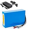 E-bike batterij 36V 20AH, elektrische fiets 18650 lithiumbatterij, geavanceerd BMS, oplader, geschikt voor 500w 350W…